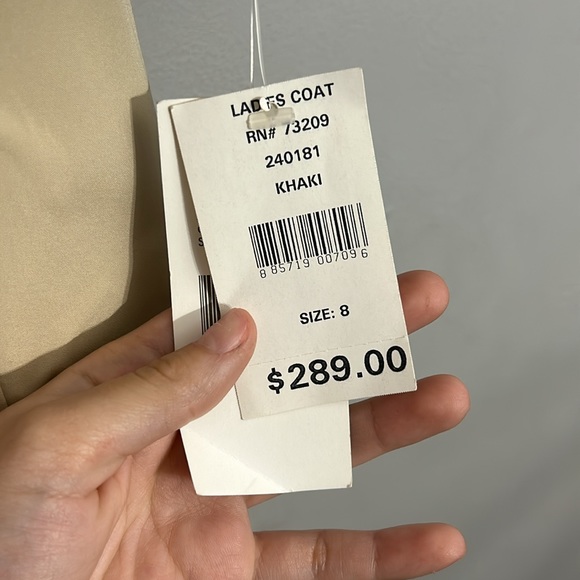 Women’s Calvin Klein Trench Coat - Picture 6 of 7